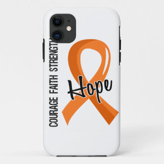 Courage Faith Hope 5 Leukemia iPhone 11 Case