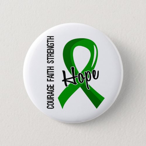 Courage Faith Hope 5 Mental Health Button