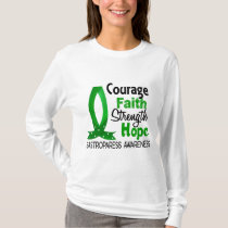 Courage Faith Strength Hope Gastroparesis T-Shirt