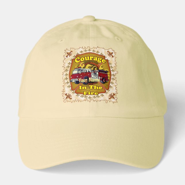 Courage Firefighter  Firetruck hat (Front)