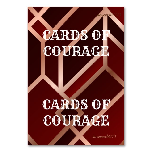 Courage Game Scripture Cards (Front)