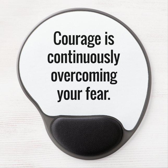 Courage Gel Mouse Pad (Front)