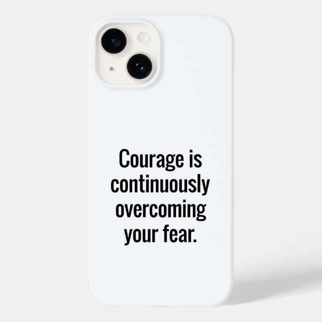 Courage iPhone Case (Back)