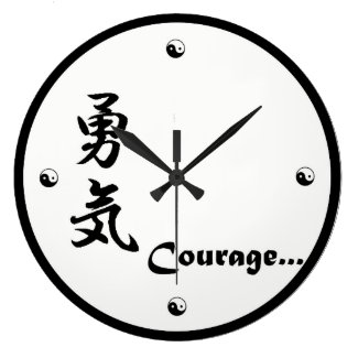Courage Kanji Clock