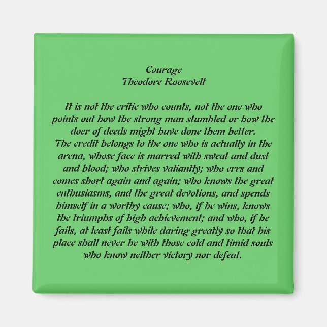 Courage Magnet (Front)