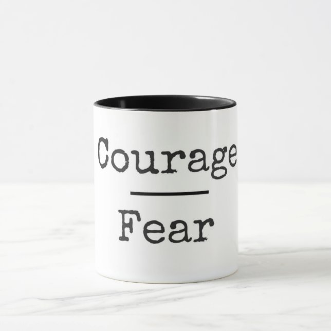 Courage Over Fear Mug (Center)