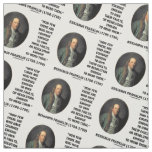 Courage Own Their Faults Resolution Franklin Quote Fabric