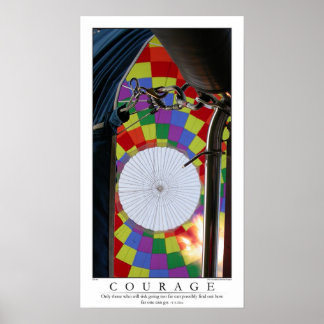 courage poster