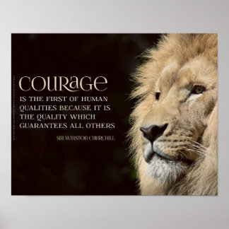 Courage Poster