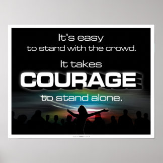 Courage Print