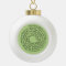 Courage quote christmas tree ornament