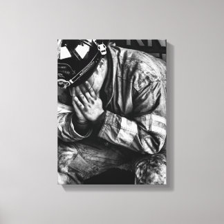 Courage Stretched Canvas Print