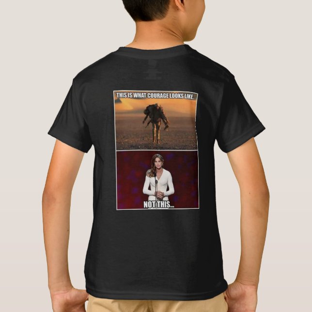 courage T-Shirt (Back)