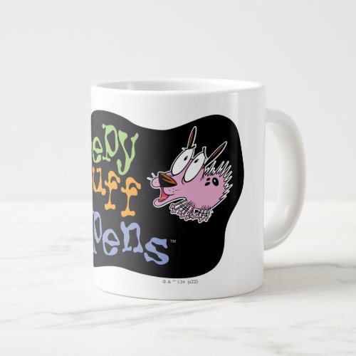 Courage the Cowardly Dog  Creepy Stuff Happens Giant Coffee Mug