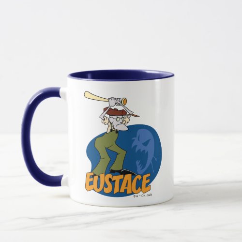 Courage the Cowardly Dog  Eustace Graphic Mug
