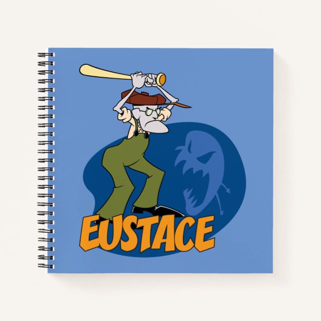 Courage the Cowardly Dog | Eustace Graphic Notebook (Front)