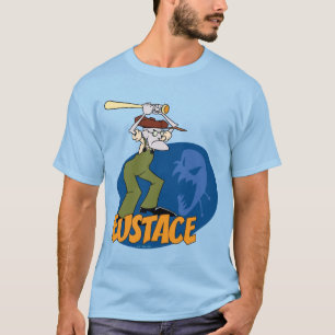 Courage the Cowardly Dog Eustace Graphic T-Shirt