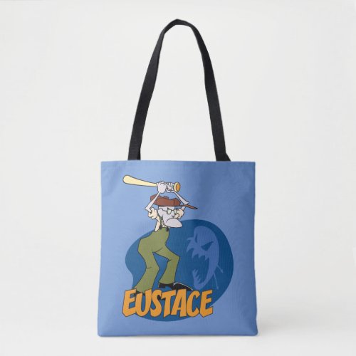 Courage the Cowardly Dog  Eustace Graphic Tote Bag