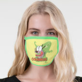 Courage the Cowardly Dog | Ghost Graphic Face Mask (Worn Her)