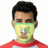 Courage the Cowardly Dog | Ghost Graphic Face Mask (Worn Him)
