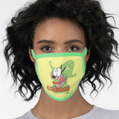 Courage the Cowardly Dog | Ghost Graphic Face Mask (Worn Her)