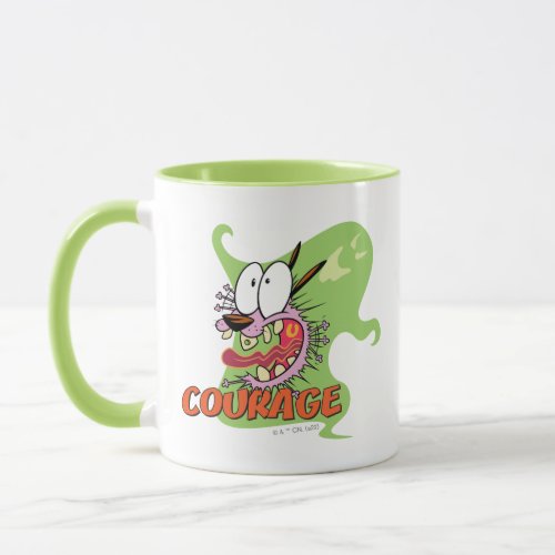 Courage the Cowardly Dog  Ghost Graphic Mug