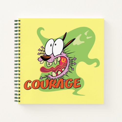 Courage the Cowardly Dog  Ghost Graphic Notebook