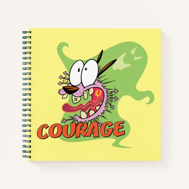 Courage the Cowardly Dog | Ghost Graphic Notebook (Front)