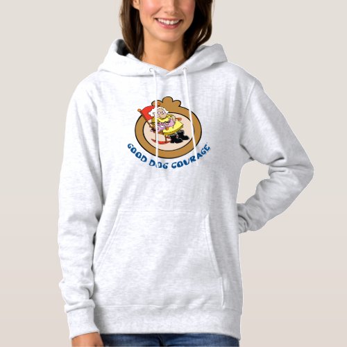 Courage the Cowardly Dog  Good Dog Courage Hoodie