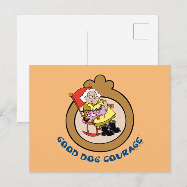 Courage the Cowardly Dog | Good Dog Courage Postcard (Front/Back)