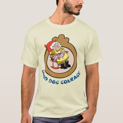 Courage the Cowardly Dog  Good Dog Courage T_Shirt