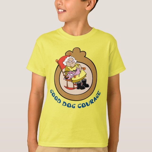 Courage the Cowardly Dog | Good Dog Courage T-Shirt (Front)