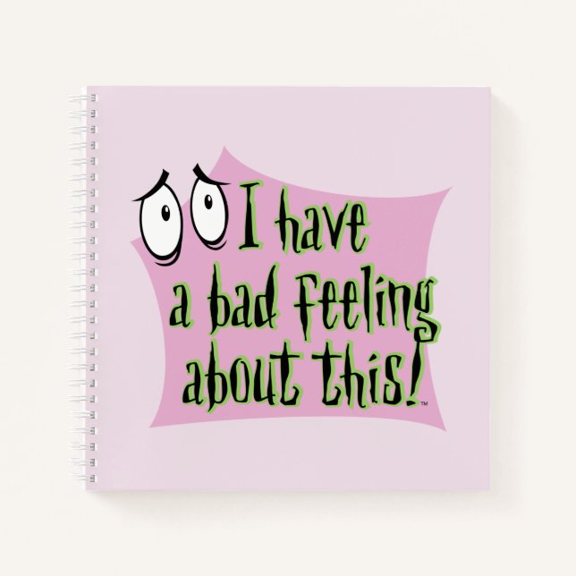 Courage the Cowardly Dog | I Have a Bad Feeling… Notebook (Front)
