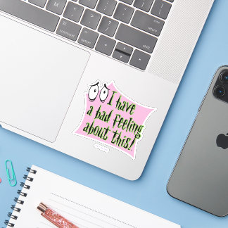 Courage the Cowardly Dog | I Have a Bad Feeling… Sticker