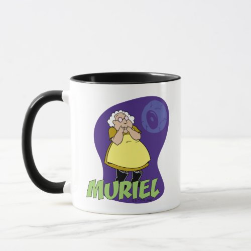 Courage the Cowardly Dog  Muriel Graphic Mug