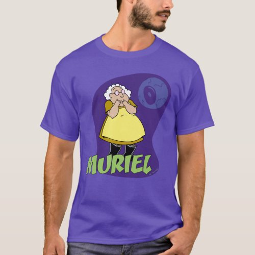 Courage the Cowardly Dog  Muriel Graphic T_Shirt