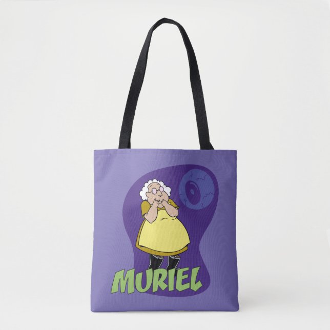 Courage the Cowardly Dog | Muriel Graphic Tote Bag (Front)