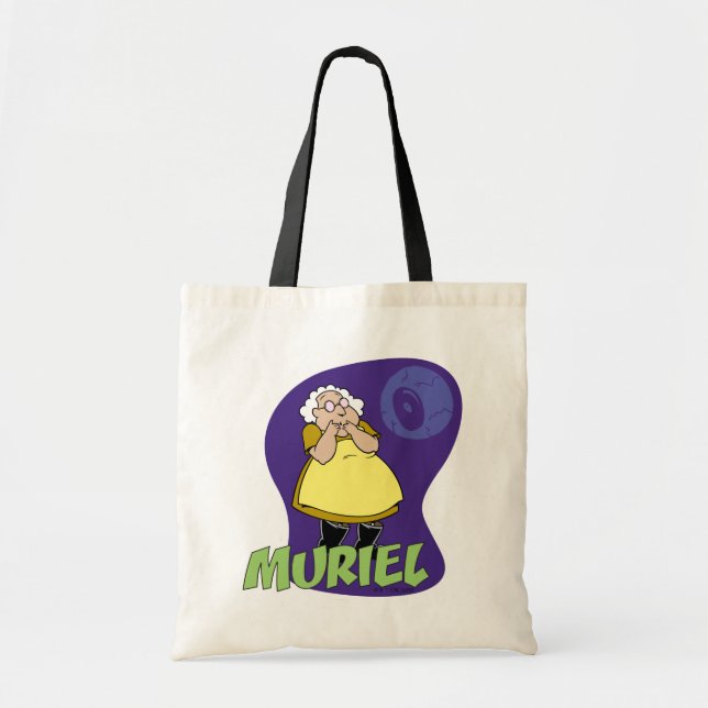 Courage the Cowardly Dog | Muriel Graphic Tote Bag (Front)