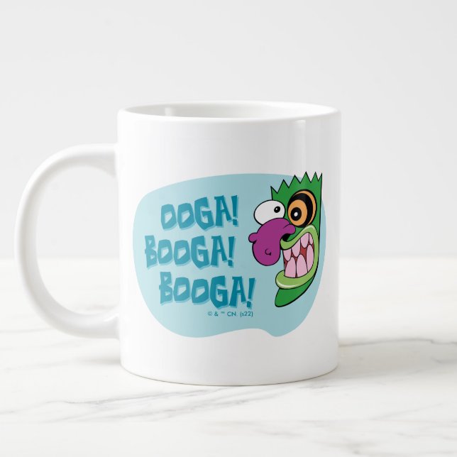 Courage the Cowardly Dog | Ooga Booga Booga! Giant Coffee Mug (Left)