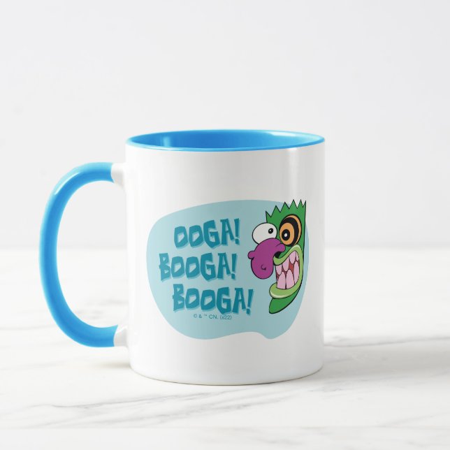 Courage the Cowardly Dog | Ooga Booga Booga! Mug (Left)