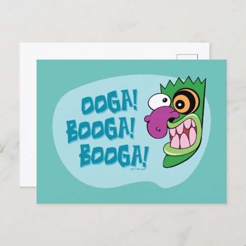 Courage the Cowardly Dog  Ooga Booga Booga Postcard