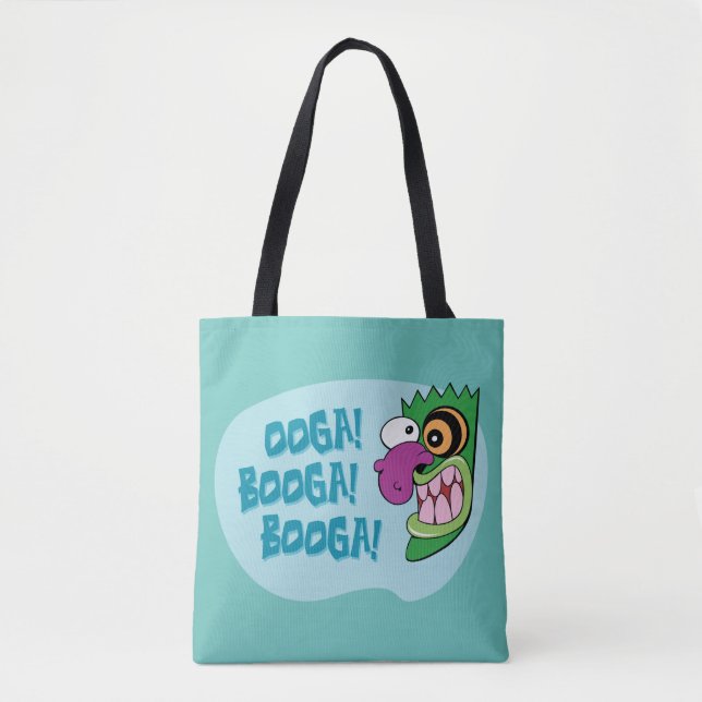 Courage the Cowardly Dog | Ooga Booga Booga! Tote Bag (Front)