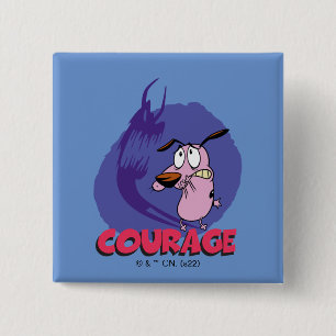 Courage the Cowardly Dog   Shadow Graphic Button
