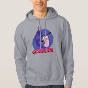 Courage the Cowardly Dog Shadow Graphic Hoodie