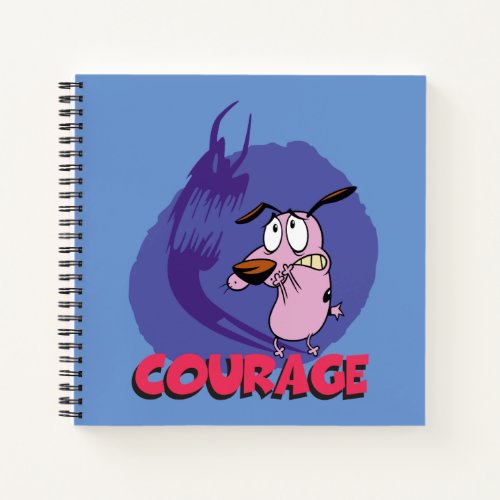 Courage the Cowardly Dog  Shadow Graphic Notebook