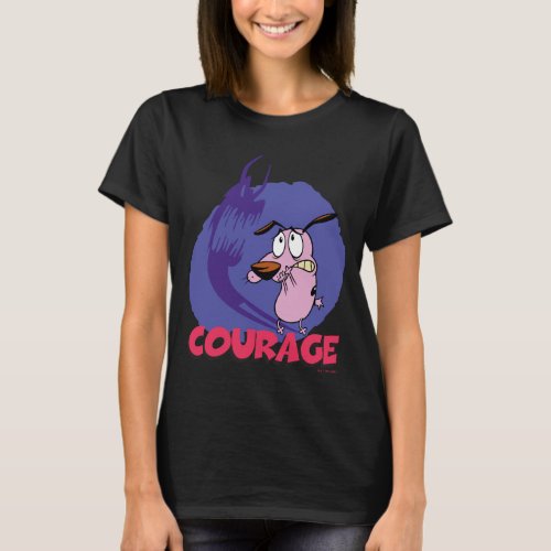 Courage the Cowardly Dog  Shadow Graphic T_Shirt