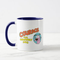 Courage the Cowardly Dog | Show Logo Mug