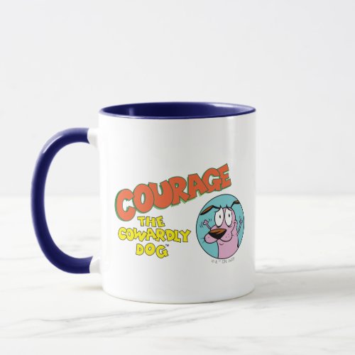 Courage the Cowardly Dog  Show Logo Mug