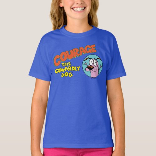 Courage the Cowardly Dog  Show Logo T_Shirt