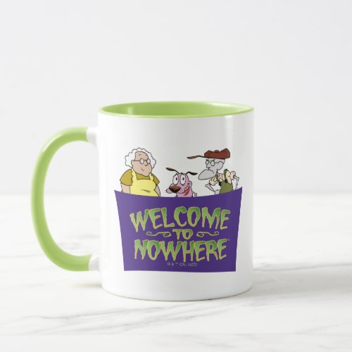 Courage the Cowardly Dog  Welcome To Nowhere Mug